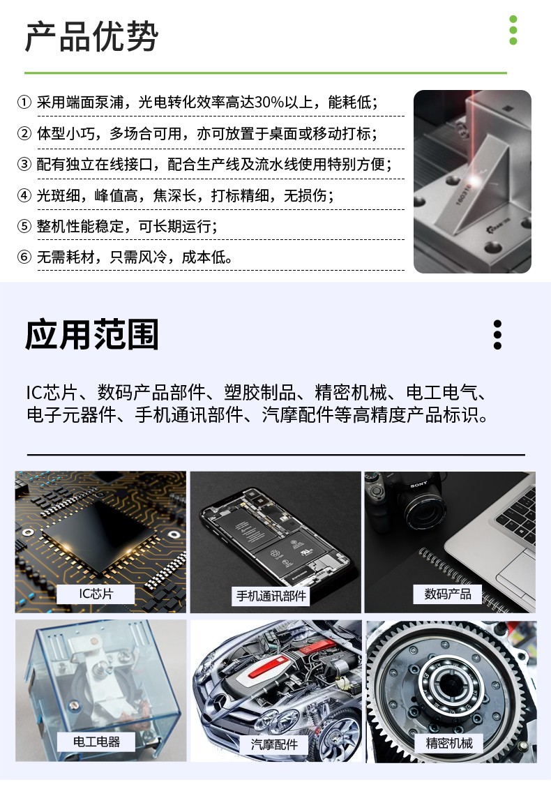端泵激光打标机，透光材料激光打标机，端面泵激光打标机厂家，端泵激光打标机多少钱-快盈lll平台